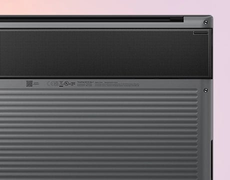 &Agrave; l&rsquo;int&eacute;rieur du capot inf&eacute;rieur de l&rsquo;ordinateur portable Lenovo ThinkPad X9&nbsp;15&nbsp;Aura Edition se trouve le moyeu-moteur, qui abrite tous les composants critiques et maintient le syst&egrave;me en fonctionnement.