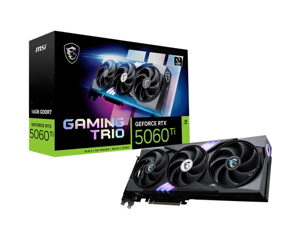 GeForce RTX™ 5060 Ti 16G TRIO DE JEU