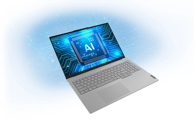 L’ordinateur portable Lenovo ThinkBook 16 Gen 8 (16 pouces Intel) illustre la puissance de l’IA au service de l’efficacité et des performances au travail, même pour les charges lourdes.