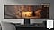 A monitor sits on a desk in a bright room, with a mouse, keyboard, and game controller on the desk. The monitor shows a scene from the game Black Desert, split in half. The right side of the monitor, labeled "OLED Glare Free" is more clear with less reflection than the left side, labeled, "Glossy Display."A badge in the bottom right corner shares glare-free specifications, reading "OLED Glare Free: Reflection Glare UGR <10. Discomfort Glare UGR<22. Disability Glare UGR <34. UL, VERIFIED, verify.UL.com, V647799"