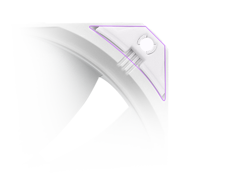 Fan features rubber design