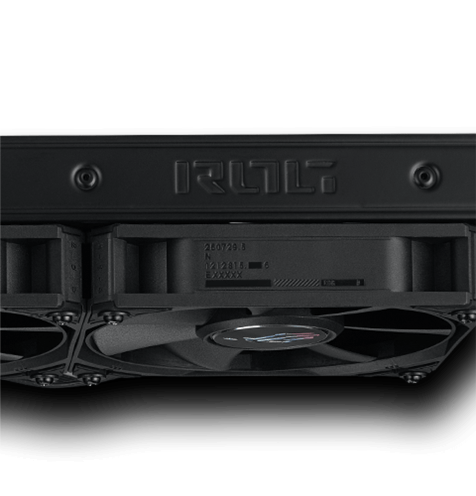 ROG STRIX LC III 360 ARGB radiator design