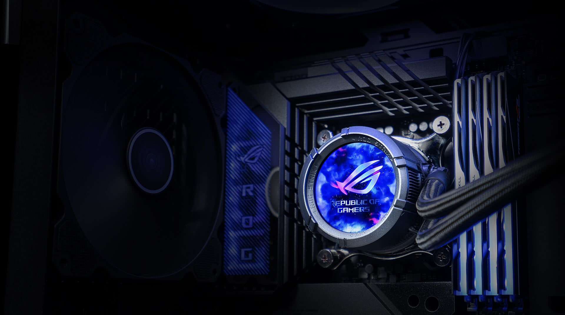Build features ROG STRIX LC III 360 ARGB LCD