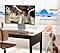 A modern monitor setup and a dog barking. Active Voice Amplifier Pro enhances Dialogue sound and Background sound becomes quieter.