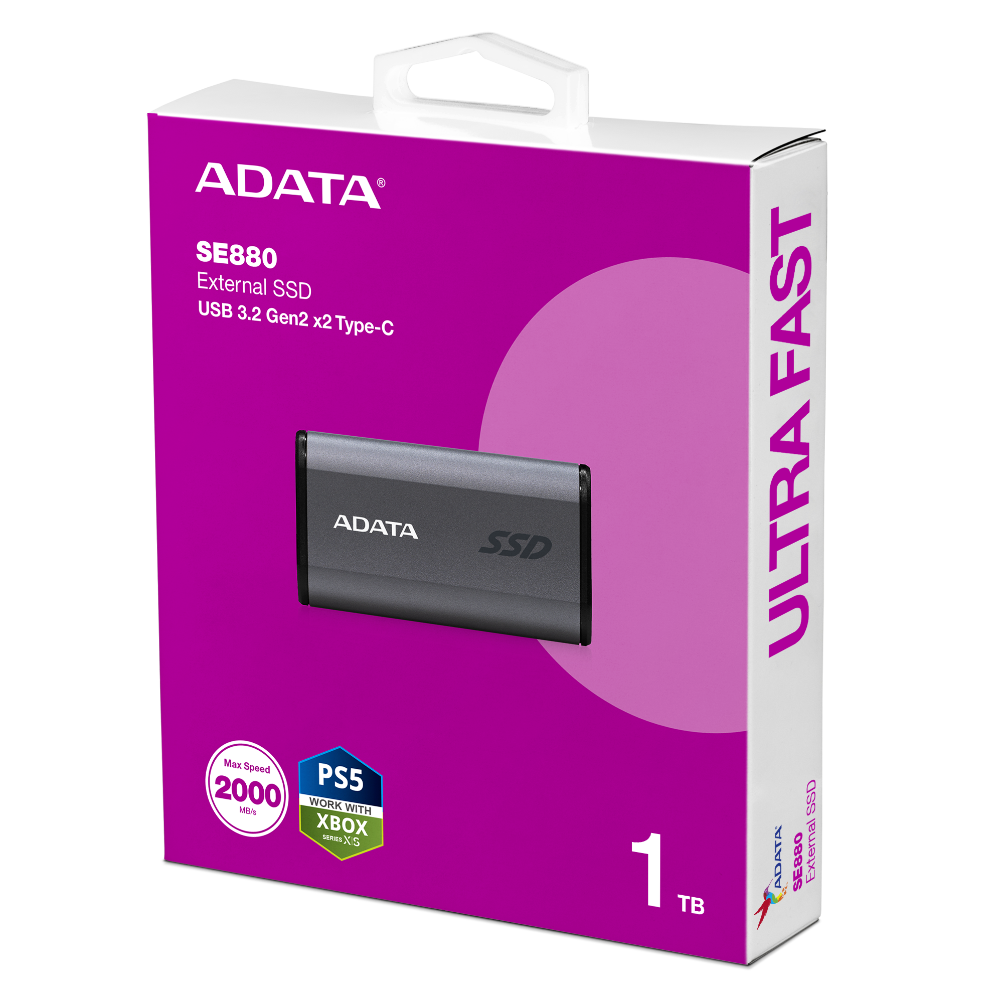 SSD externe SE880-#666666-12