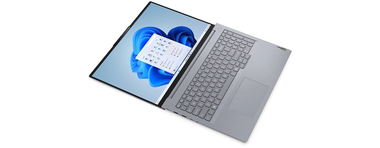 L’ordinateur portable Lenovo ThinkBook 16 Gen&nbsp;8 (Intel) améliore la productivité avec divers ports et options de stockage et de mémoire.