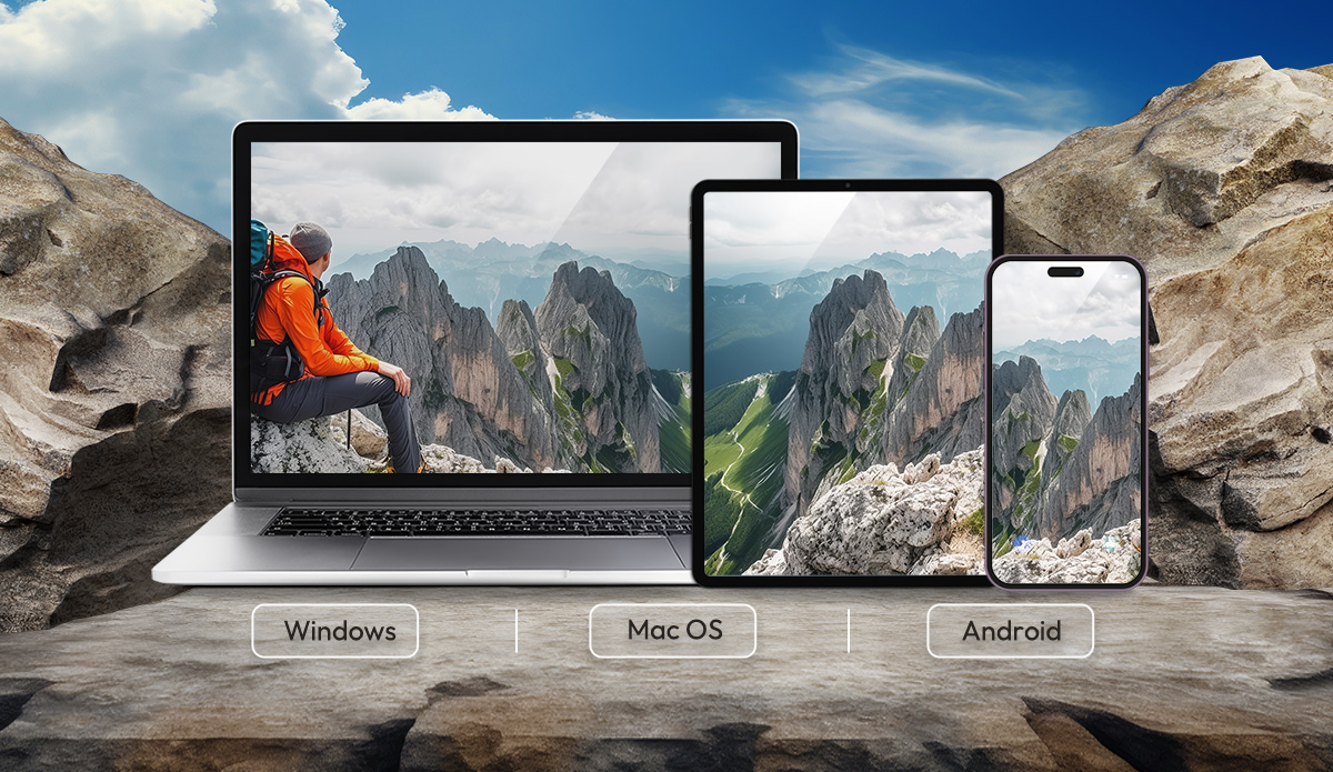 Multi-plateformes et multi-appareils