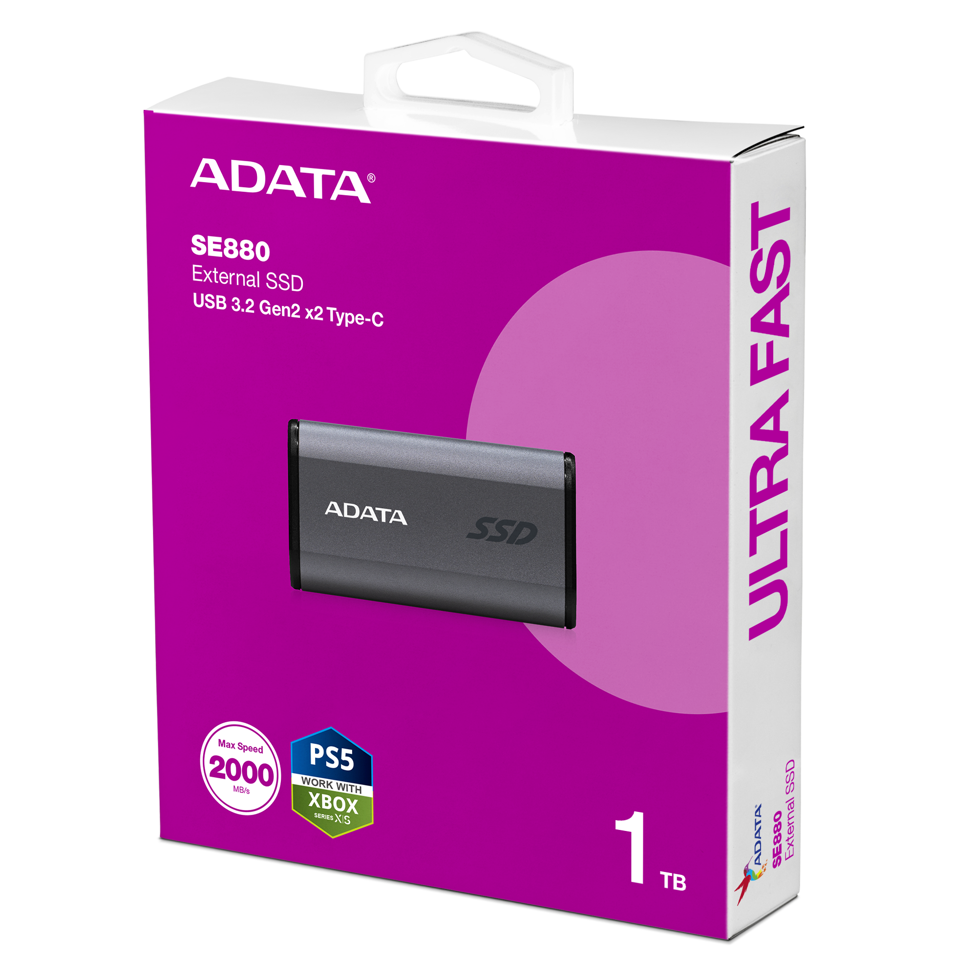 SSD externe SE880-#666666-12