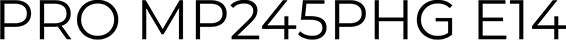 PRO MP245PHG E14