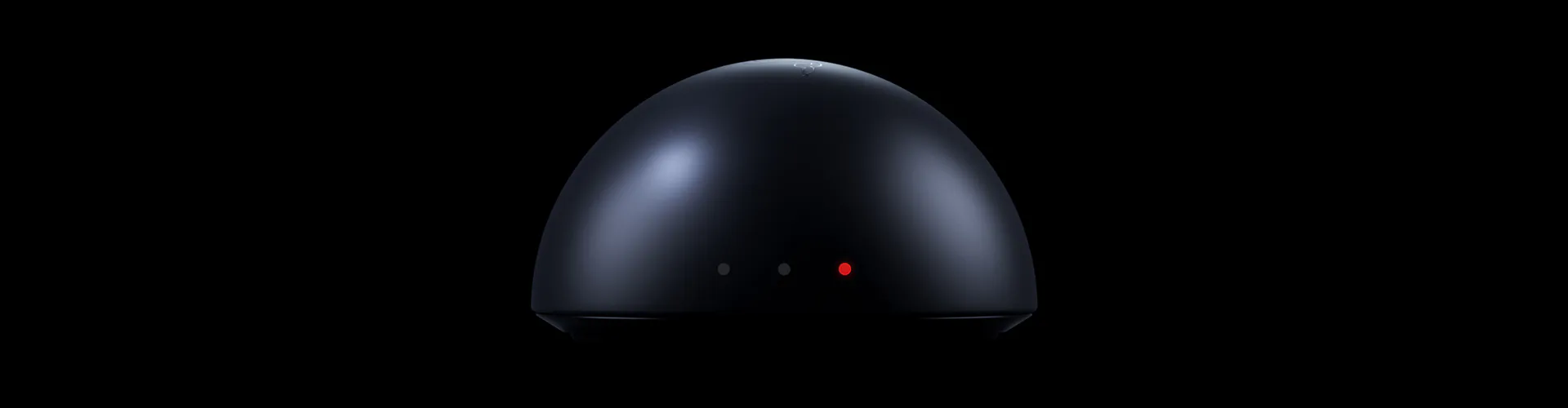 Third indicator light will be in red on the mouse dongle