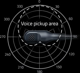 Voice pickup area