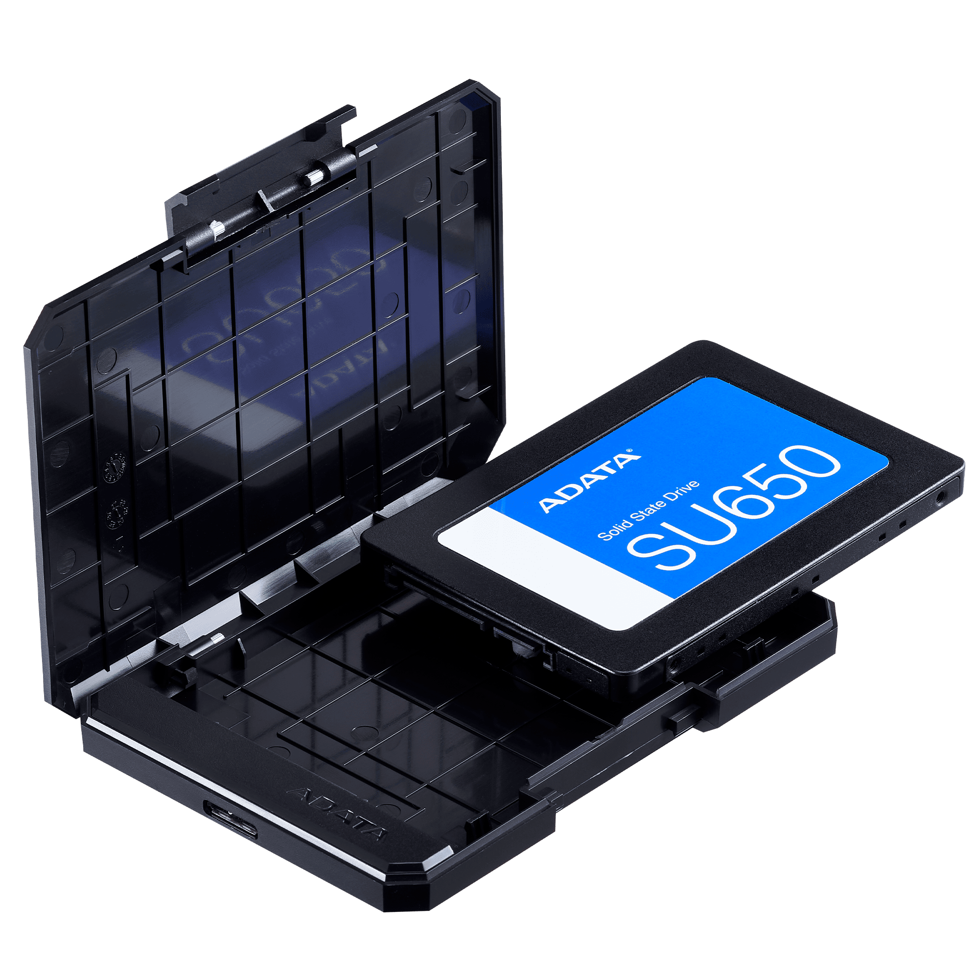 Bo&icirc;tier HDD/SSD externe 2,5" EC600-#000000-6