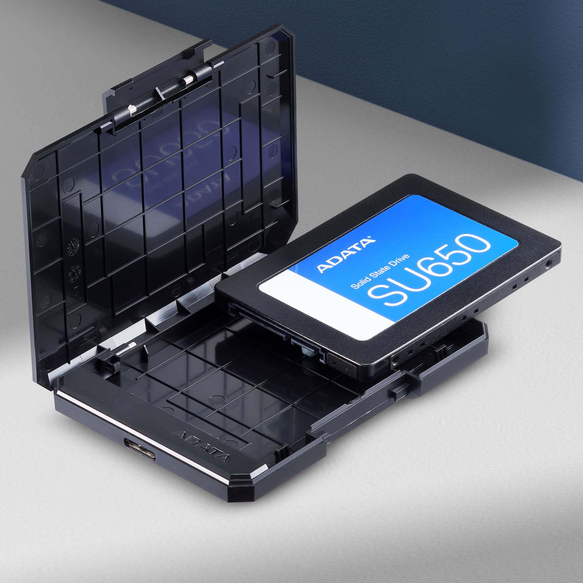 Bo&icirc;tier HDD/SSD externe 2,5" EC600-#000000-10