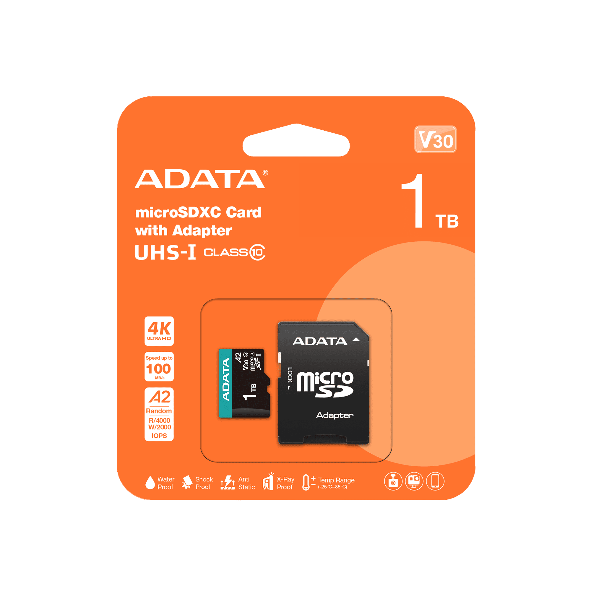 Premier Pro microSDXC/SDHC UHS-I U3 Class 10(V30S)--11