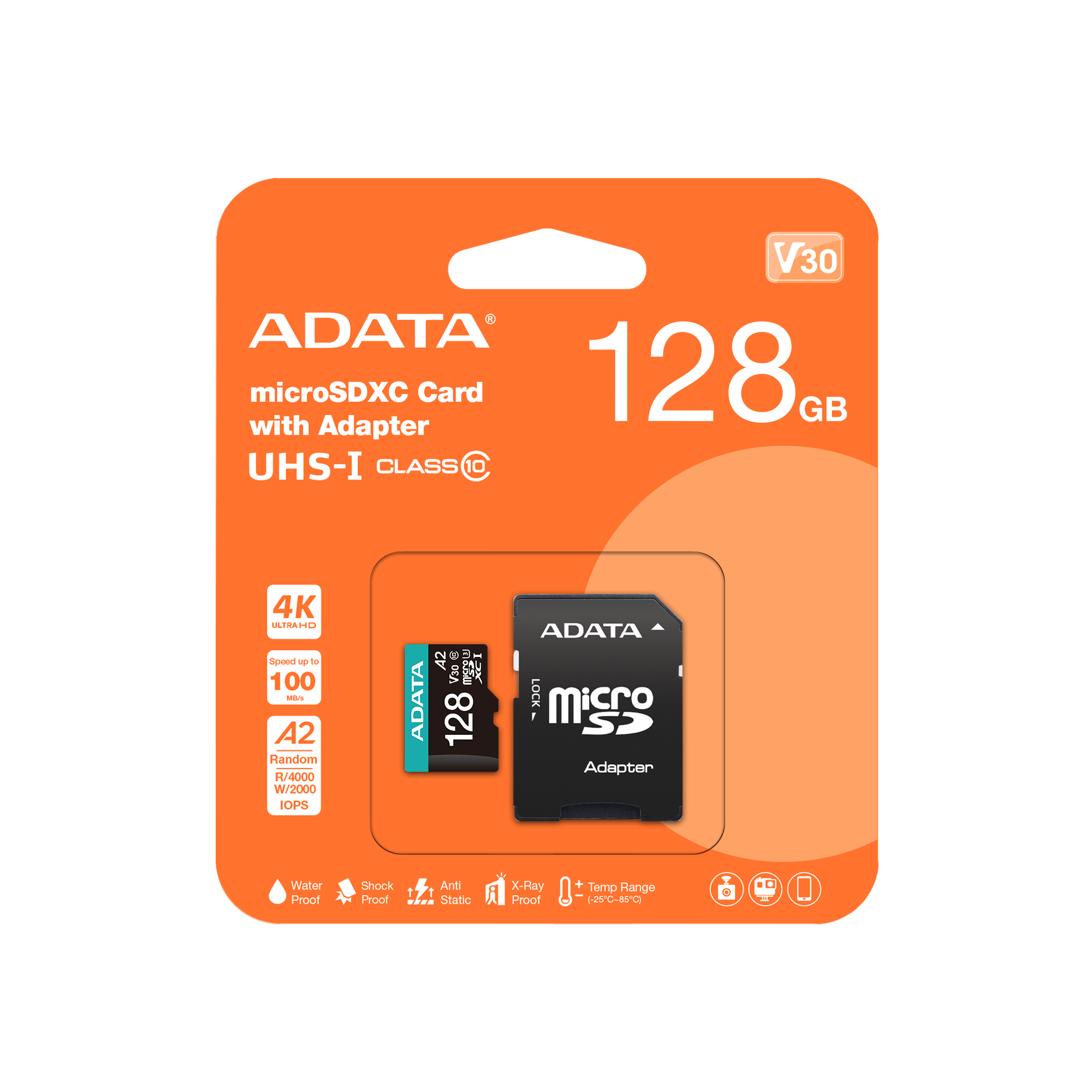 Premier Pro microSDXC/SDHC UHS-I U3 Class 10(V30S)--14