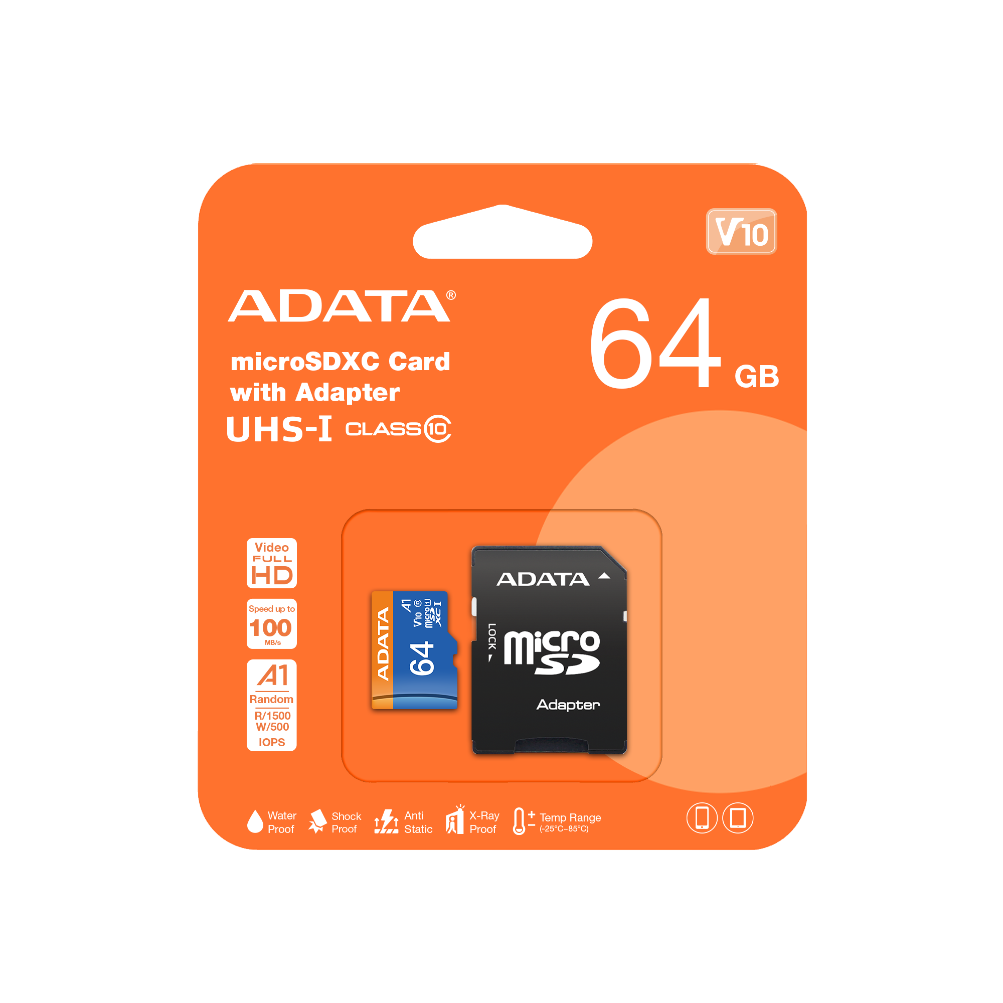 Premier microSDXC/SDHC UHS-I Classe 10--14