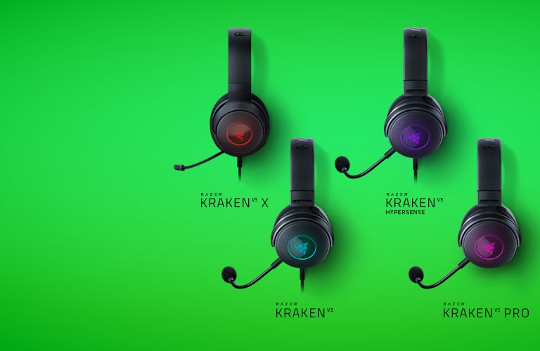 EXPLORE THE RAZER KRAKEN FAMILY