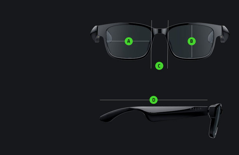 Razer Anzu Measurements