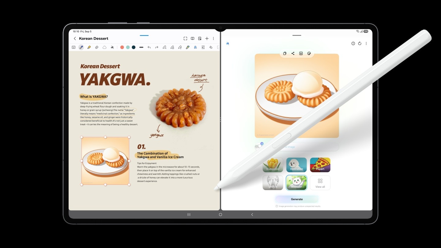 De l&rsquo;id&eacute;e au croquis par IA en passant par les notes, instantan&eacute;ment