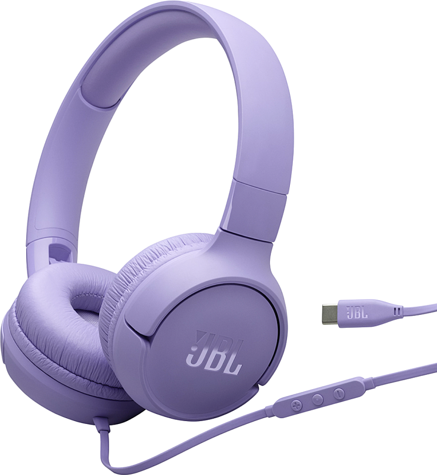 Casque JBL Tune 520C USB-C Violet