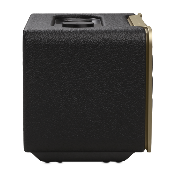 JBL Authentics 200 - Black - Smart home speaker with Wi-Fi, Bluetooth and Voice Assistants with retro design - Left image number null