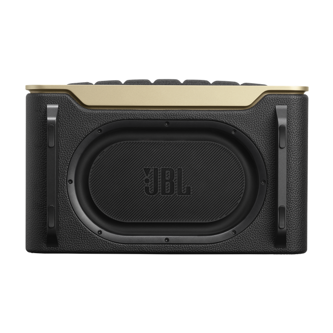 JBL Authentics 200 - Black - Smart home speaker with Wi-Fi, Bluetooth and Voice Assistants with retro design - Bottom image number null