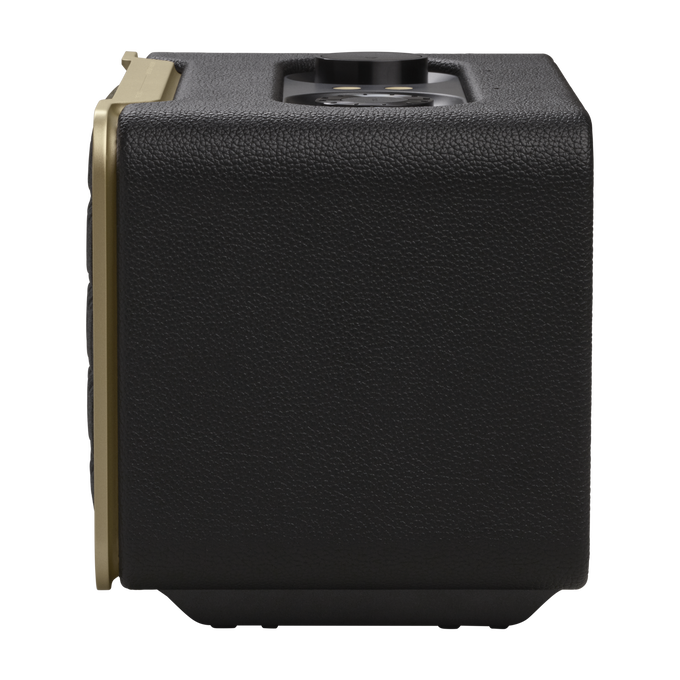JBL Authentics 200 - Black - Smart home speaker with Wi-Fi, Bluetooth and Voice Assistants with retro design - Right image number null