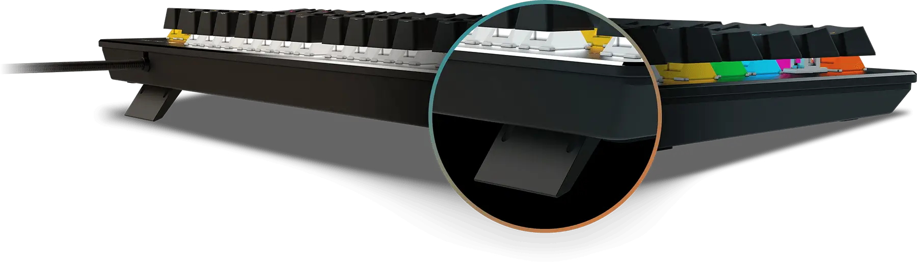 MSI gk300 combo keyboard PREFERRABLE ANGLES