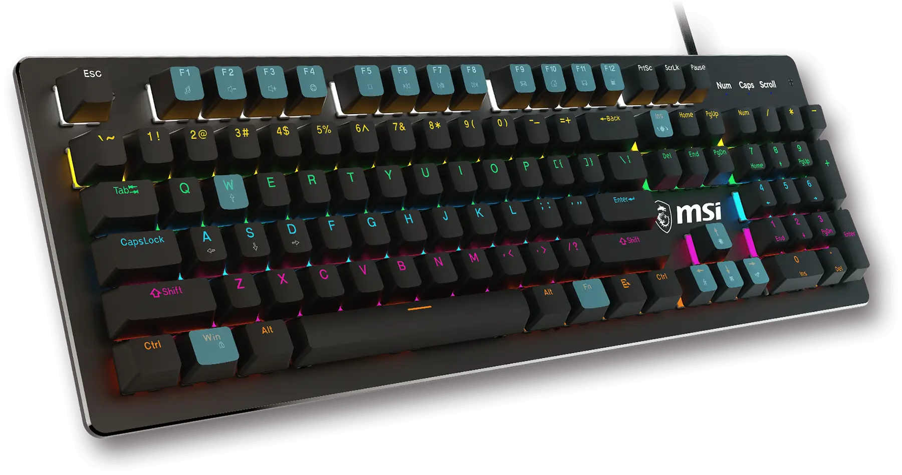 MSI gk300 combo keyboard hotkey