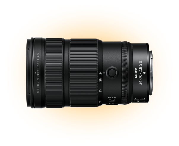 Objectif pour appareil photo hybride NIKKOR&nbsp;Z 24-70&nbsp;mm f/2.8&nbsp;S&nbsp;II | Appareils photo, objectifs et accessoires Nikon