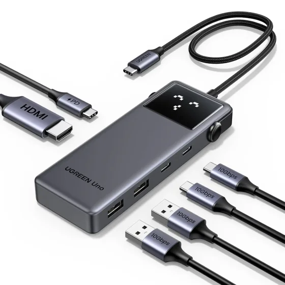 Hub USB-C Ugreen Uno 6-in-1