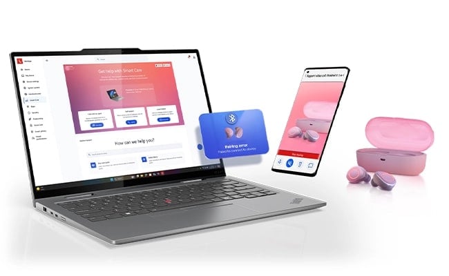Lorsque vous avez besoin d’un support informatique, l’ordinateur portable Lenovo ThinkPad&nbsp;X1 2&nbsp;en&nbsp;1 Gen&nbsp;10 Aura Edition vous offre de multiples façons d’y accéder, où que vous soyez&nbsp;!