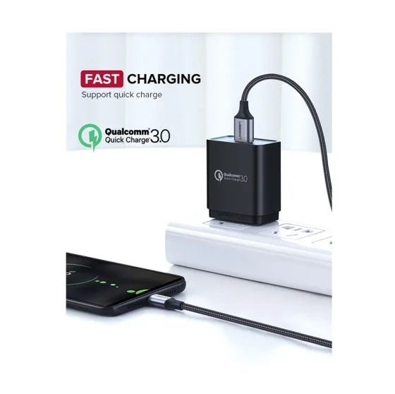 Câble Ugreen USB-A vers Micro USB 18W - 1.5 mètre
