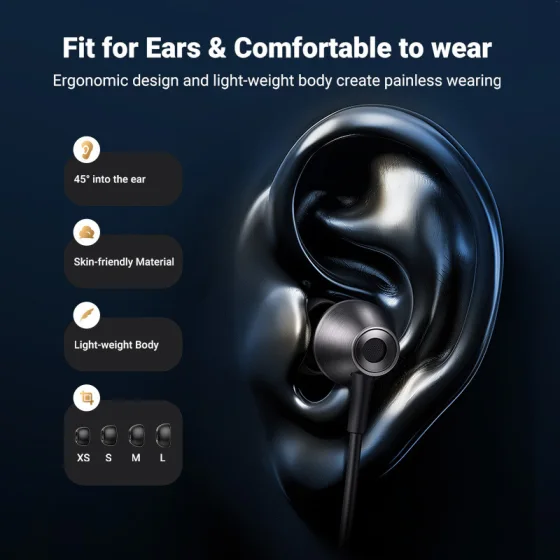 Écouteurs Ugreen EP105 In-Ear - Jack 3.5 mm