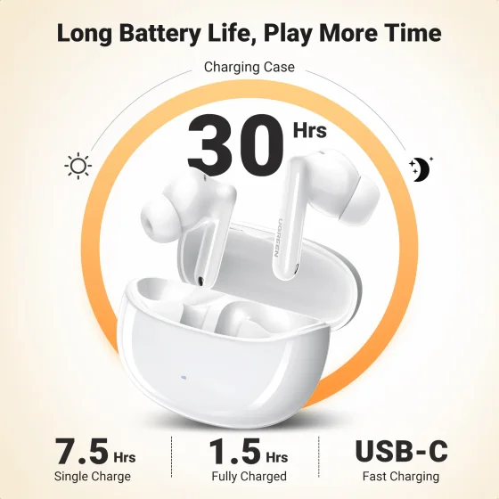 Écouteurs sans fil Ugreen HiTune T3 Pro ANC