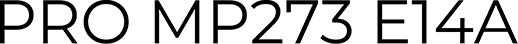 Nom du PRO MP273 E14A