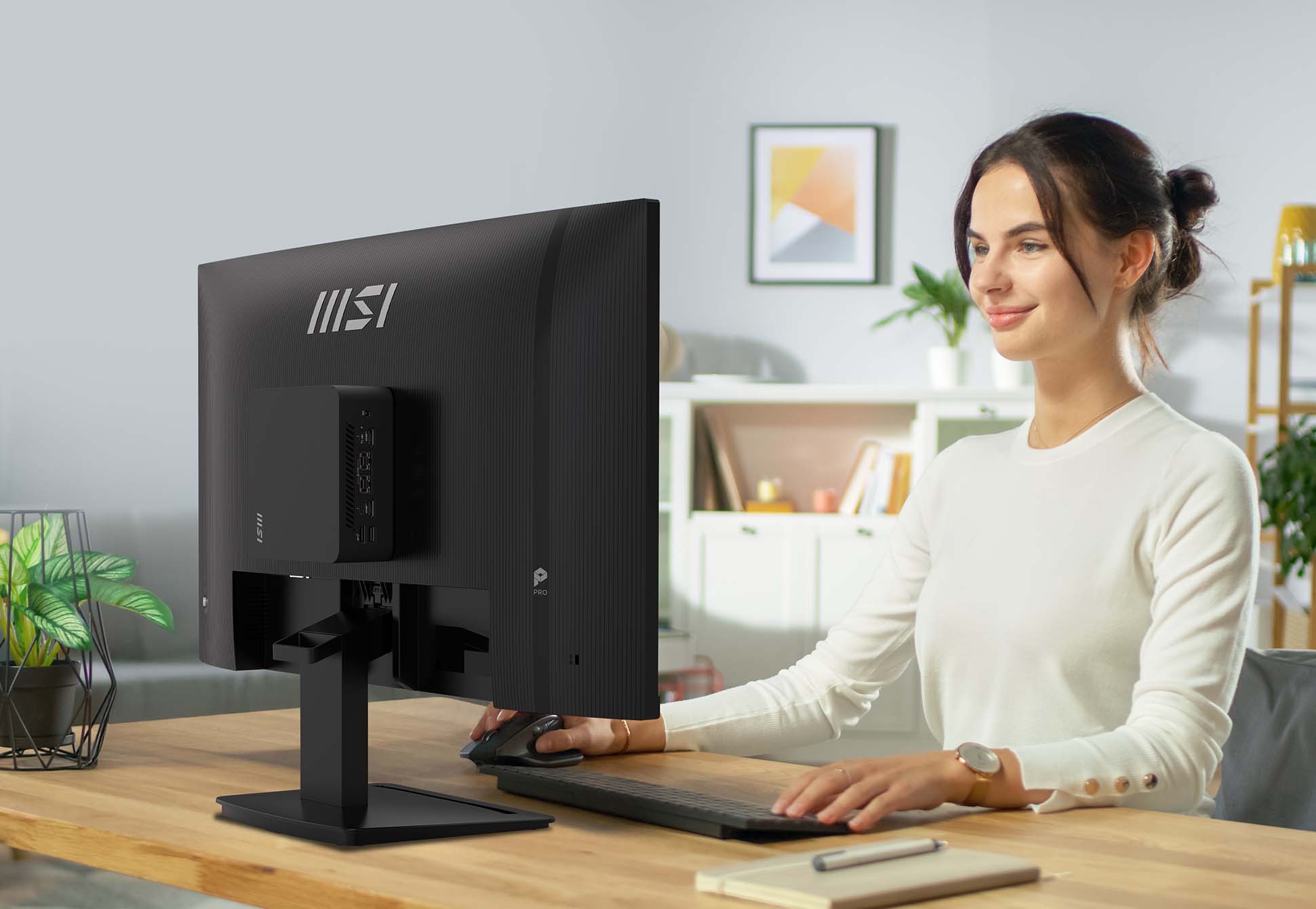 PRO MP273 E14A avec mini PC MSI