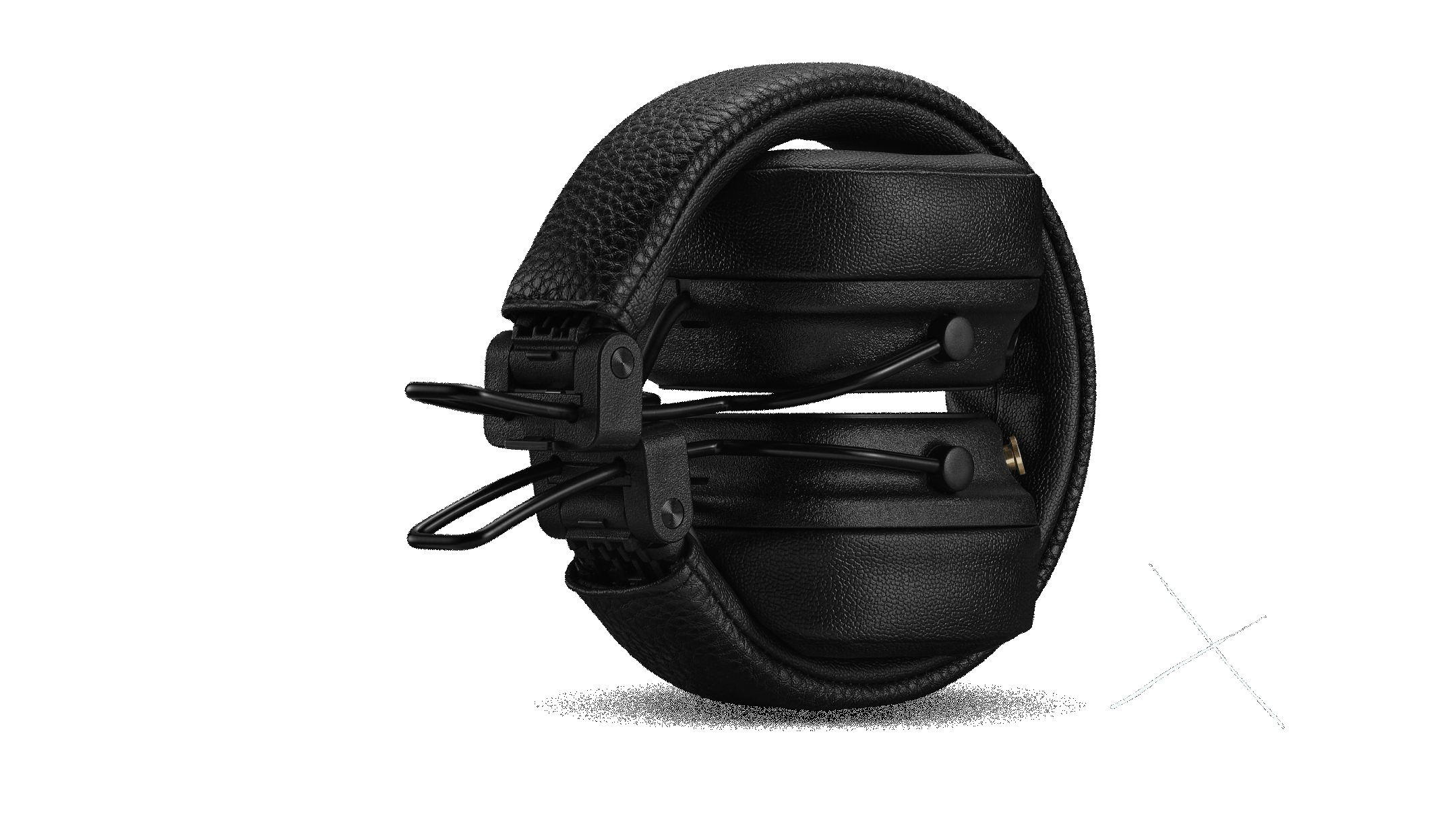 Casque supra-auriculaire plié Marshall Major V Black.