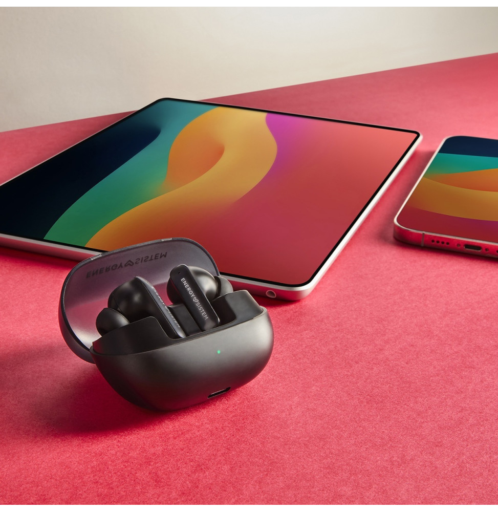 Serenity ANC avec tablette et smartphone