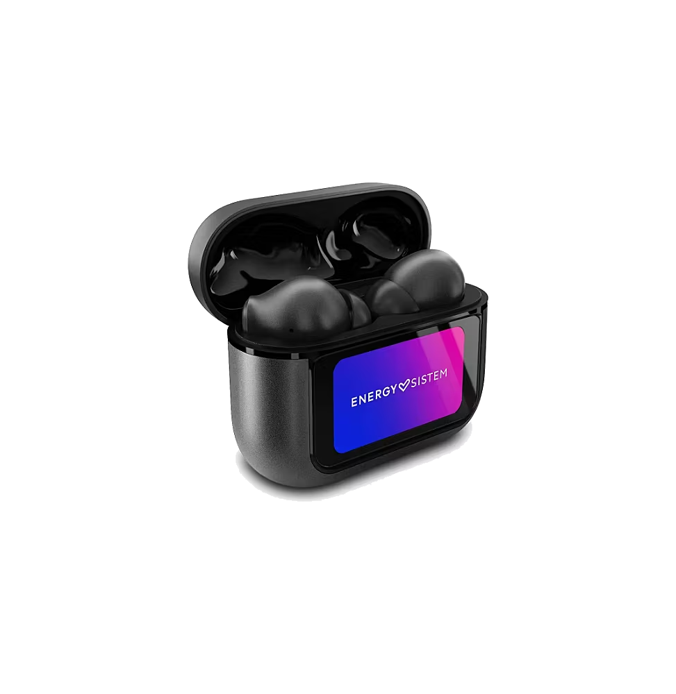 Écouteurs True Wireless Energy Sistem Display ANC avec boîtier à écran