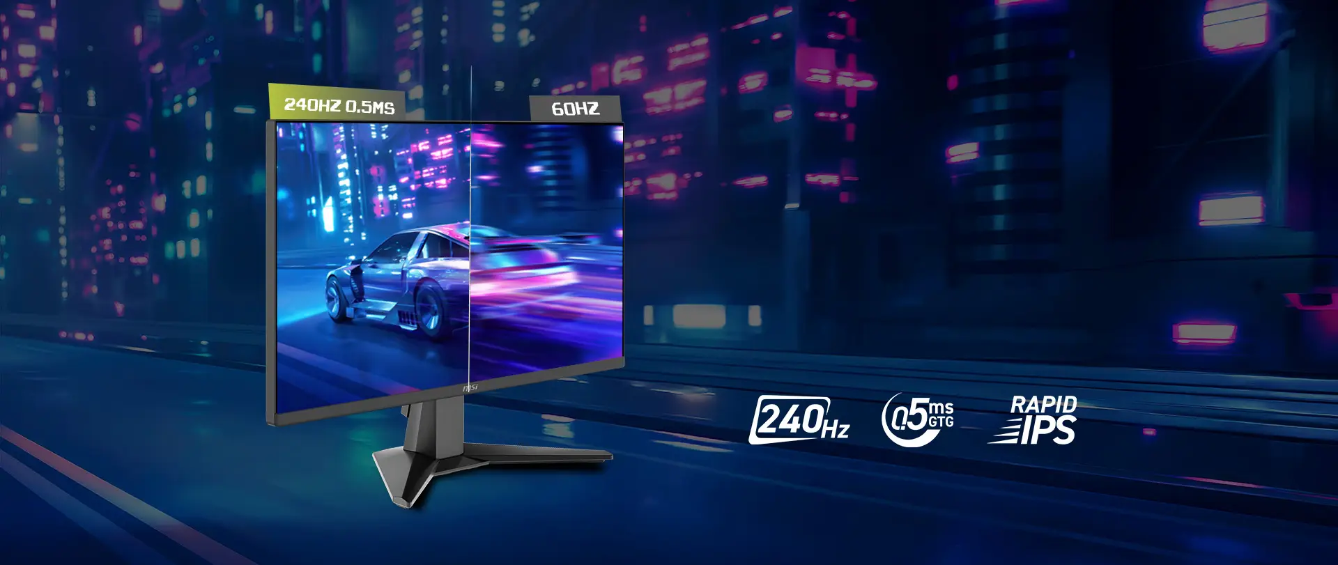 Taux de rafraîchissement de 240 Hz