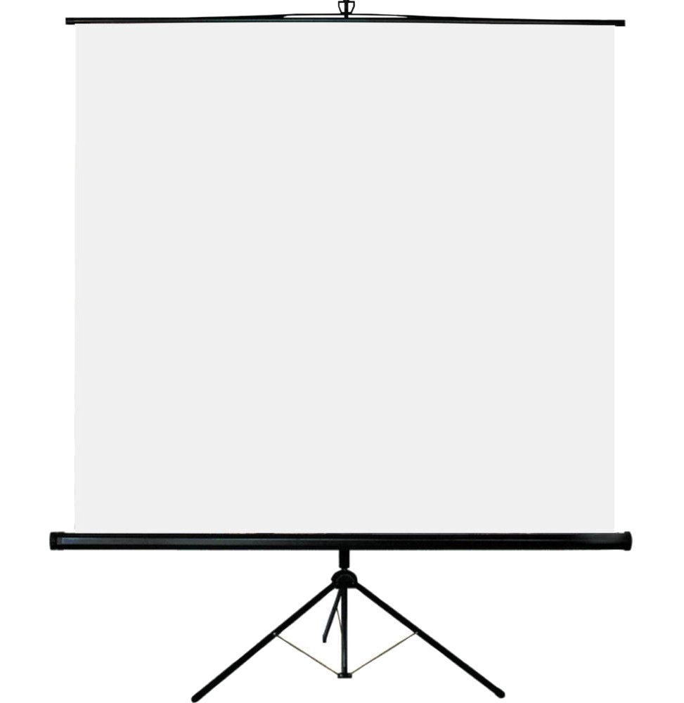 Écran de projection portable sur trépied ORAY BYRON 2 200 x 200 cm