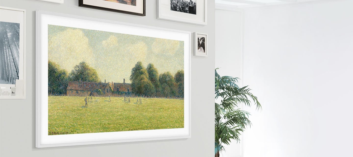 Conçu pour ressembler à un cadre d’art fin