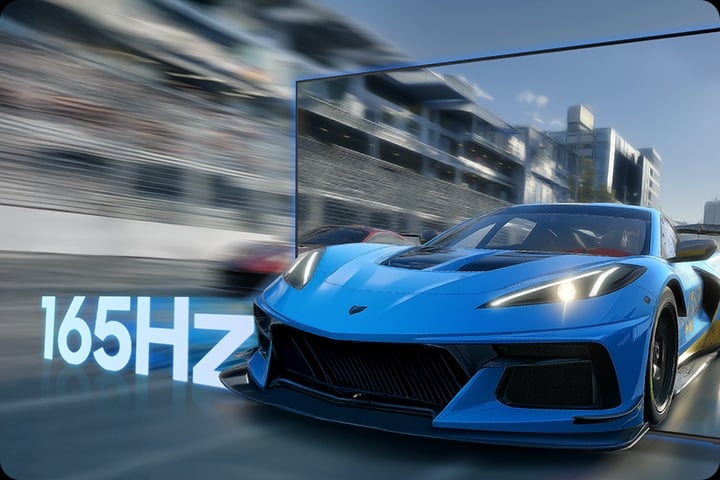 Profitez d’un mouvement ultra-fluide pour les jeux jusqu’à 165 Hz
