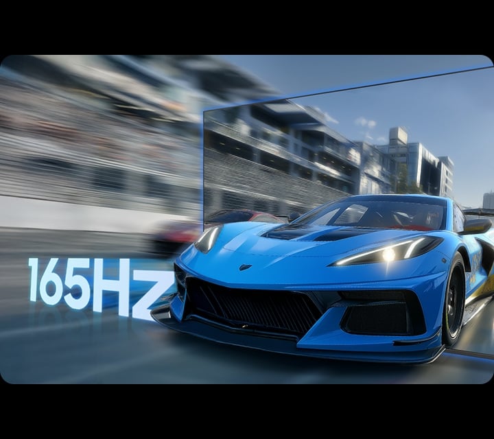 Profitez d’un mouvement ultra-fluide pour les jeux jusqu’à 165 Hz