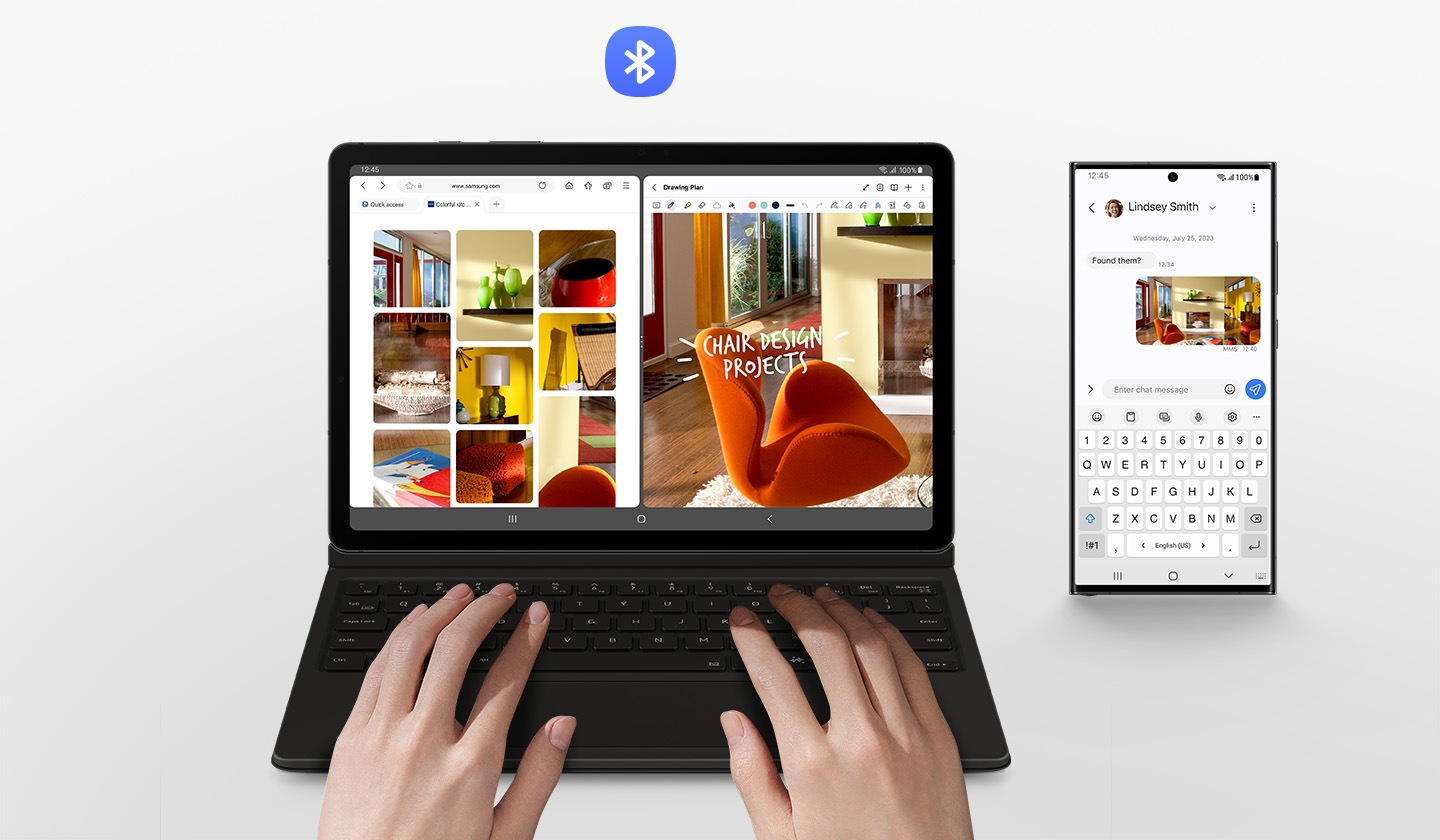 Connectez-vous à vos autres appareils Galaxy grâce au partage sans fil
