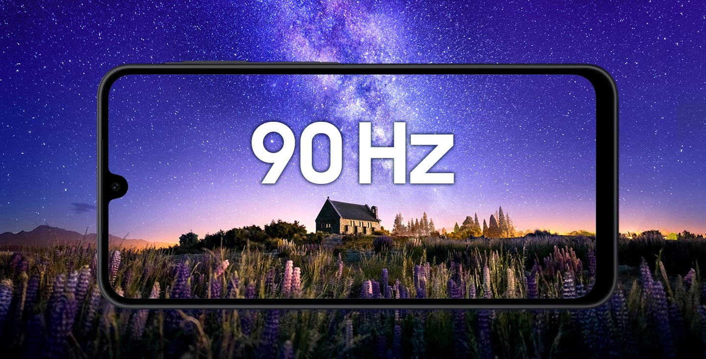 Écran Super AMOLED 6,7 " dynamique avec taux de rafraîchissement fluide