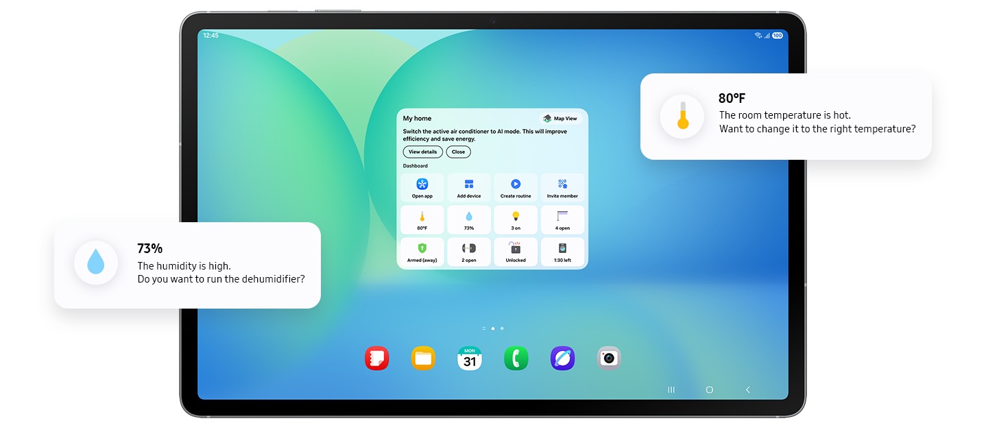 Gérez votre maison à distance grâce au widget Home Insight