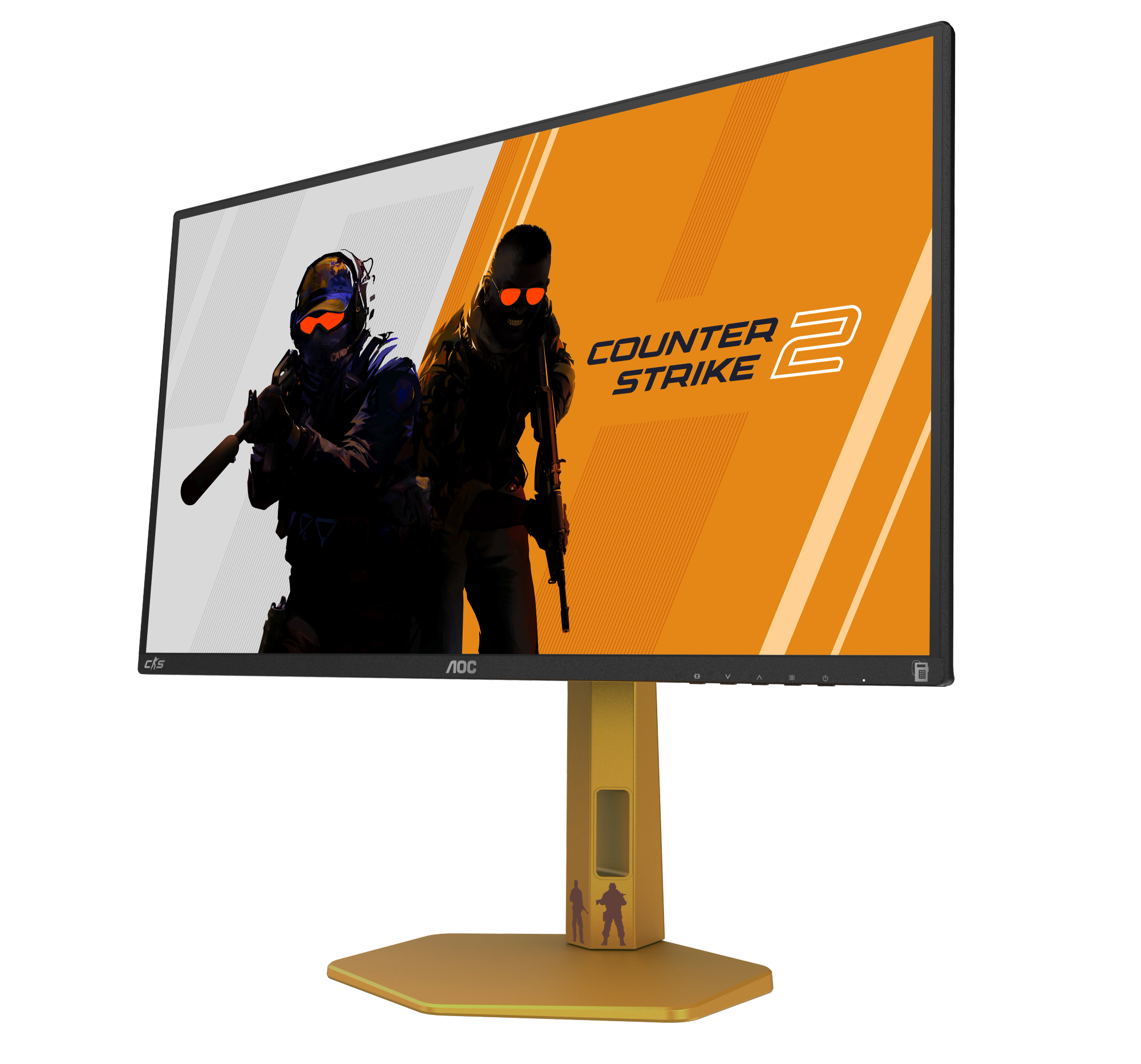 Écran PC Gaming 24.5" AOC CS25G Full HD 310 Hz Fast IPS DisplayHDR 400 Édition Counter-Strike 2 (CS25G) — vue 3