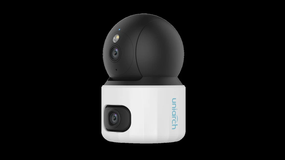 Caméra de surveillance Wi-Fi Uniarch Uho-S3S-M33D double objectif intérieure